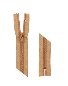 YKK Kenkäketju Muovi 6mm V.ruskea