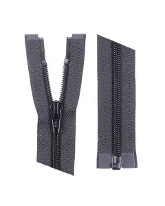 YKK Puseroketju Muovi 6mm Musta