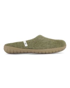 Egos Slipper-33019 Moss Green Rubber 