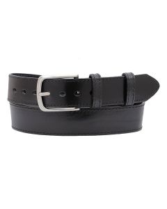NK1917 Leather belt 9140MC Black