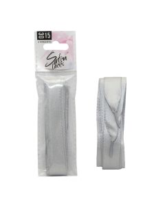 Satin Laces 120cm Just Silver*