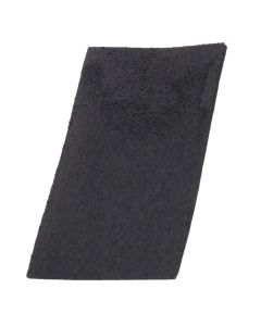 Microvelour 1,6mm Musta (elastinen)