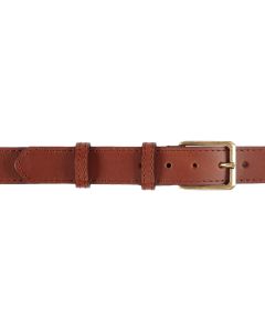 NK1917 Leather belt 5130R 105cm Brown
