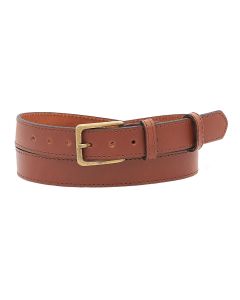 NK1917 Leather belt 5130R 105cm Brown