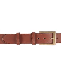 NK1917 Leather belt 5135R 120cm Brown