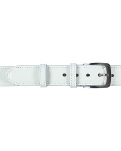 NK1917 Leather belt 7135VA 105cm White