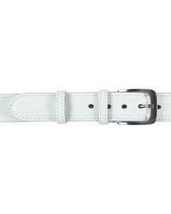 NK1917 Leather belt 7135VA 135cm White